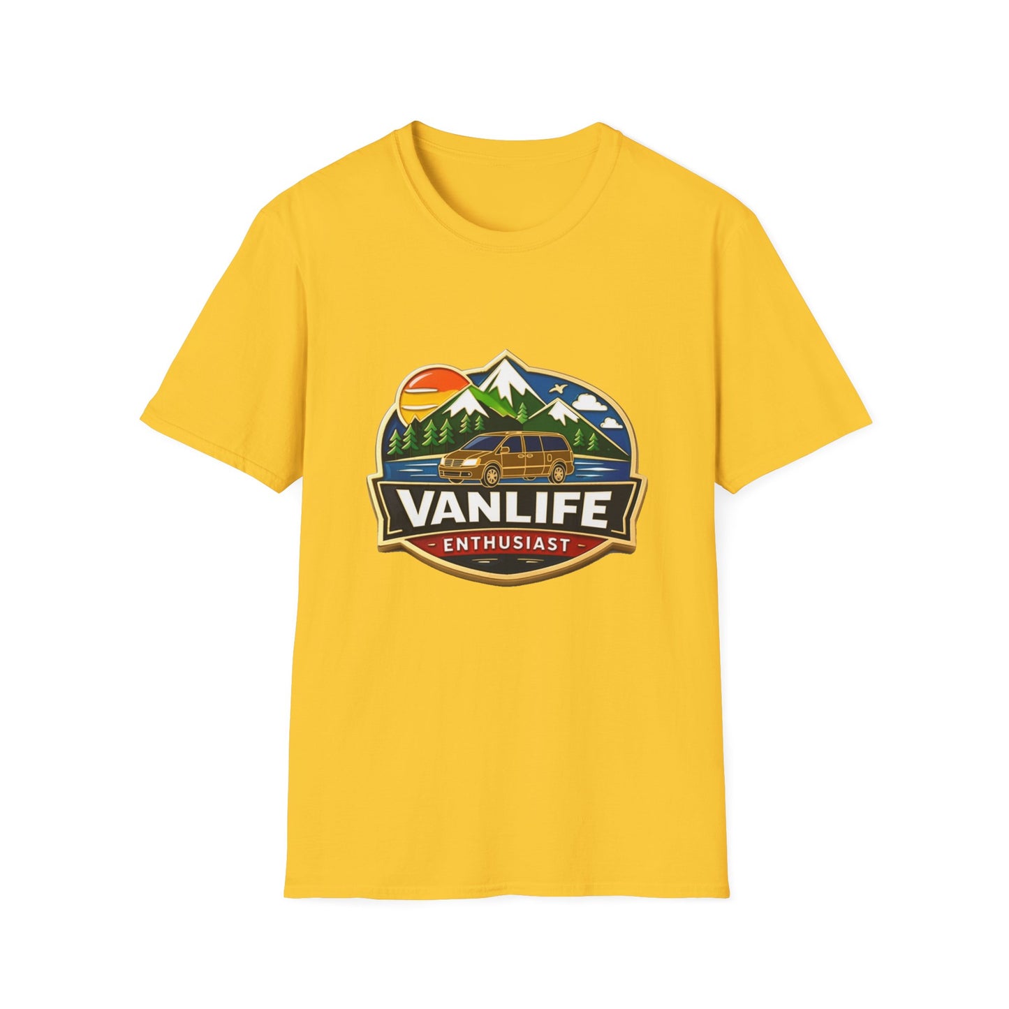 VanLife Enthusiast T-Shirt, Softstyle, Unisex VanLifeEnthusiast.com