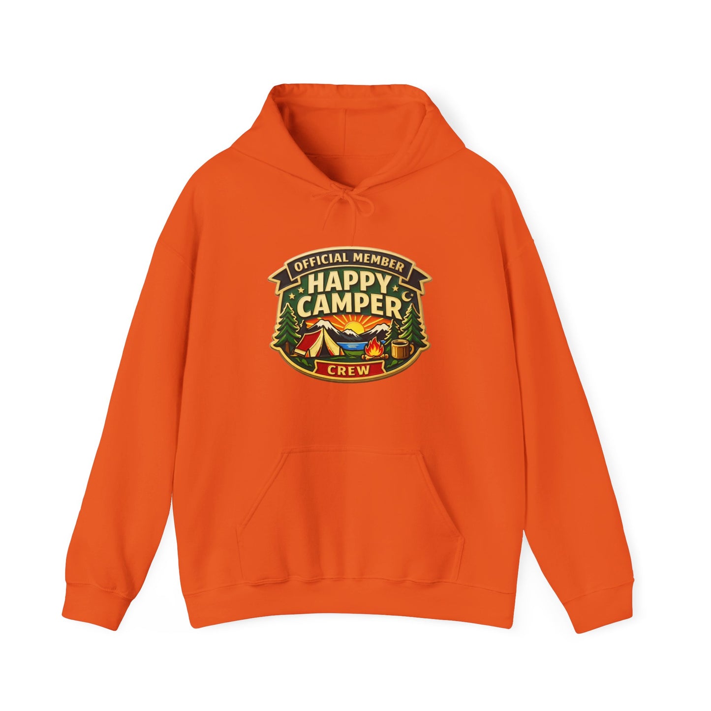 Happy Camper Crew Hoodie – *Official Member Happy Camping Crew - HappyCamperCrew.com