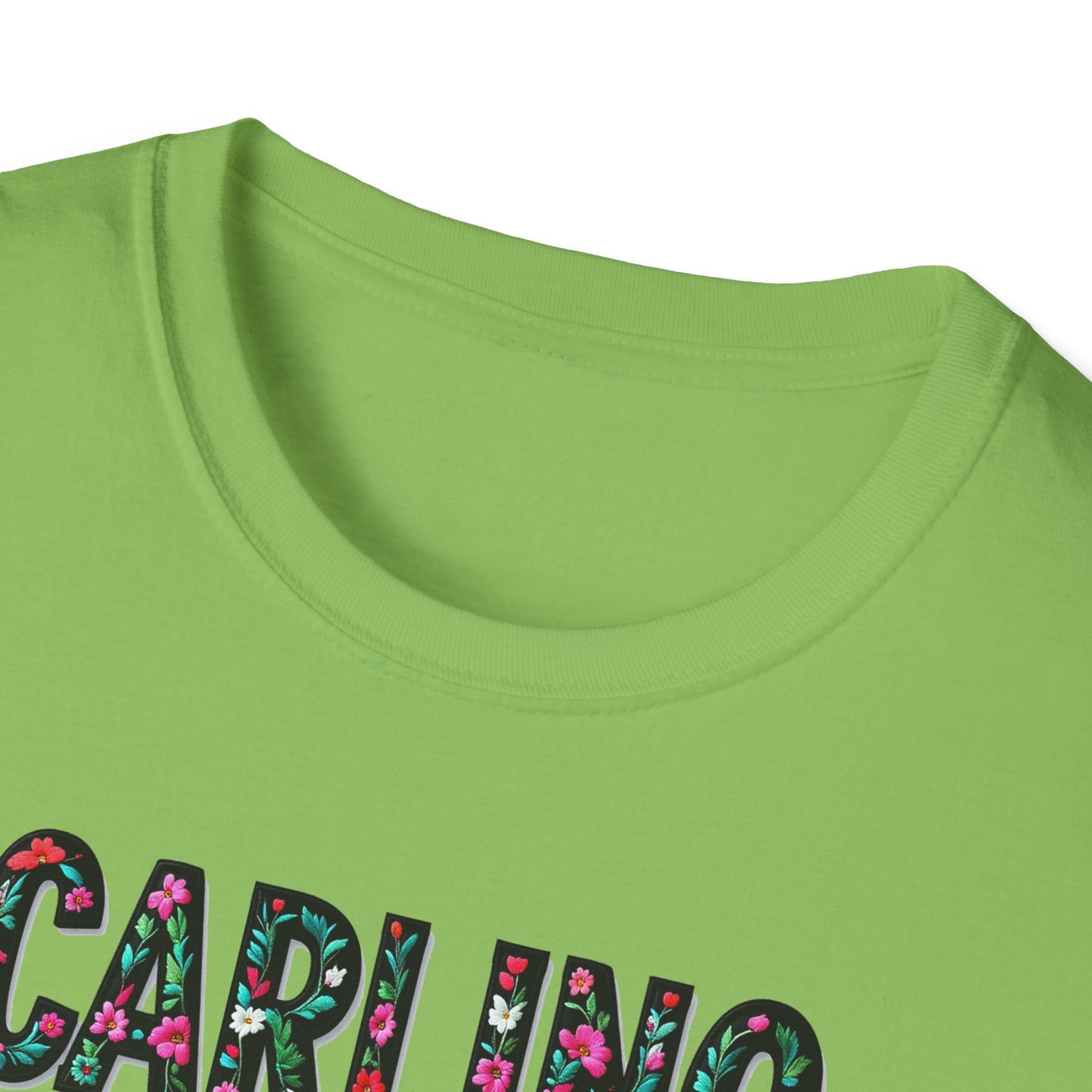 Carling Local Gal Flower-Heart T-Shirt, c02-n03-s05  Softstyle Graphic Tee, Unisex Casual Wear, Support Local Merch, Gift for Community Lovers, Finkz WINDSOR