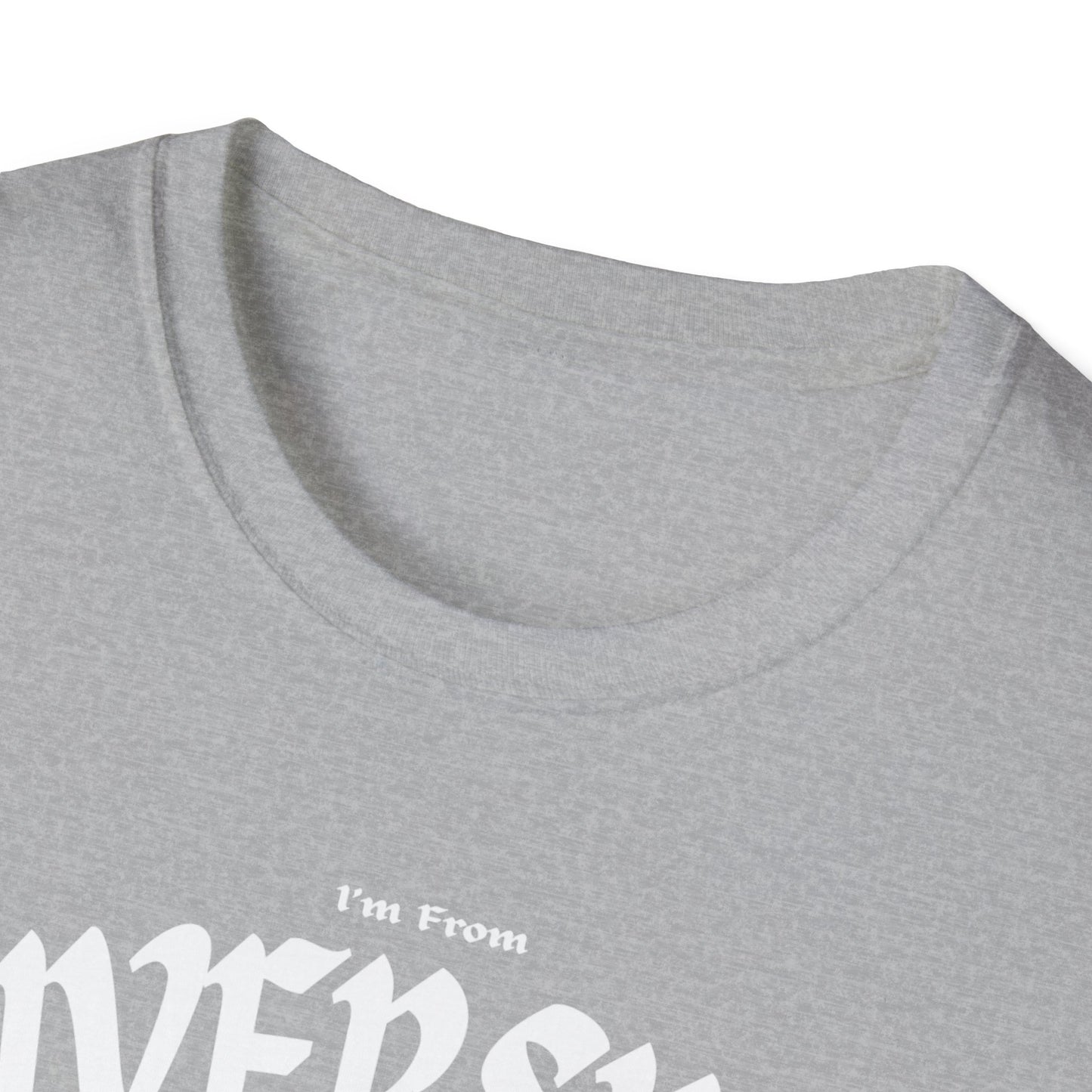 Riverside Underestimate Gal T-Shirt, c01-n05-s001 Softstyle Graphic Tee, Unisex Casual Wear, Support'n Locals Merch, Gift for Community Lovers.