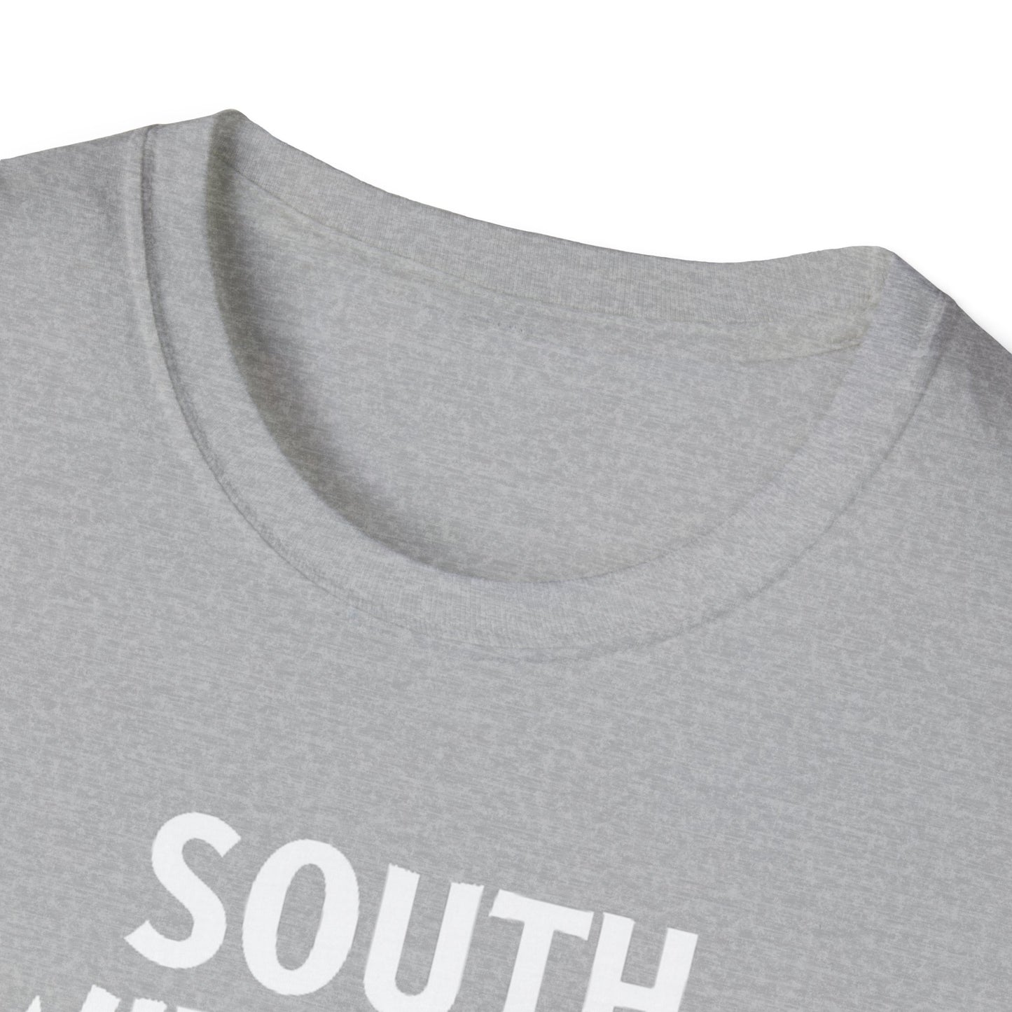 SOUTH WINDSOR, We Support Our Own 2, Hardcore Local White Leaf T-Shirt, Softstyle Graphic Tee, Unisex Casual Wear, Support Local Merch, Gift for Community Lovers Finkz Windsor