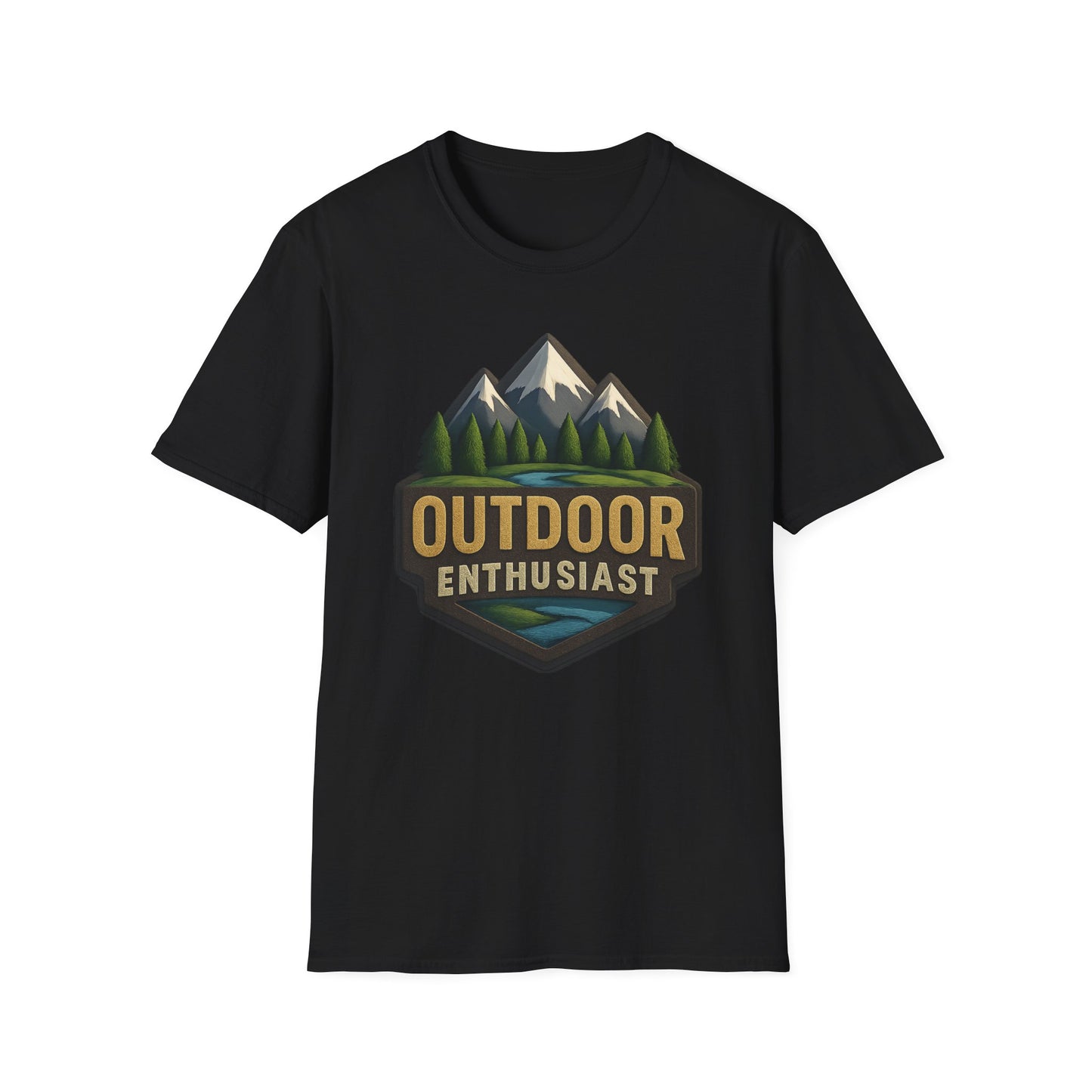 Outdoor Enthusiast T-Shirt, Softstyle, Unisex OutdoorEnthusiast.ca