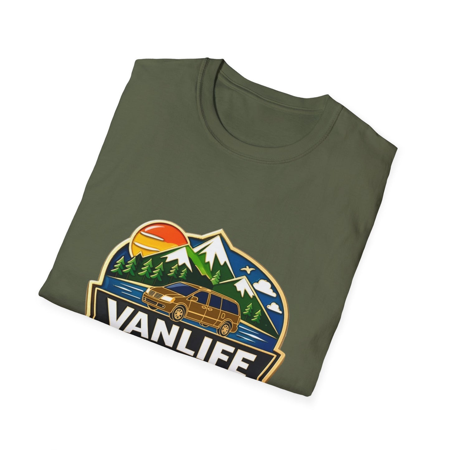 VanLife Enthusiast T-Shirt, Softstyle, Unisex VanLifeEnthusiast.com