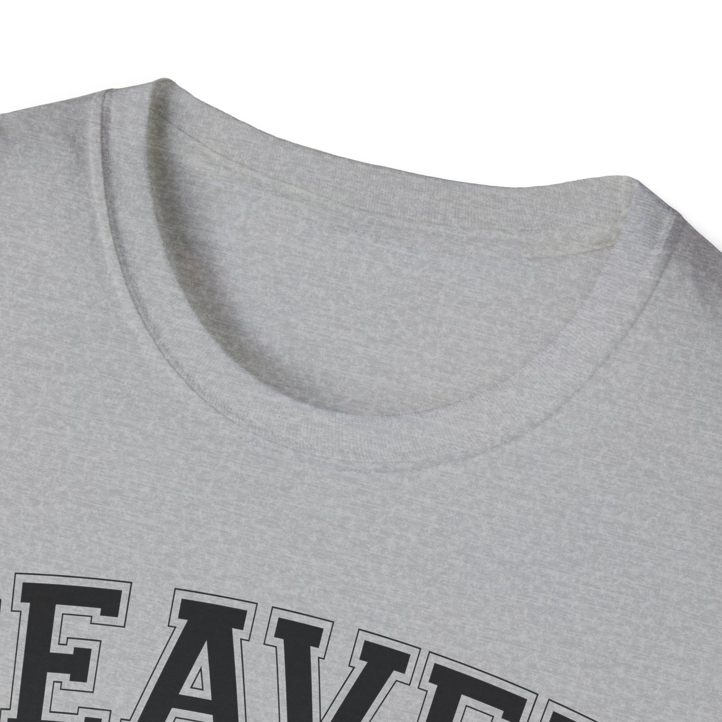 Beaver Republic T-Shirt, Softstyle Graphic Tee, Unisex Casual Wear, Support'N Locals Merch, Gift for Community Lovers,