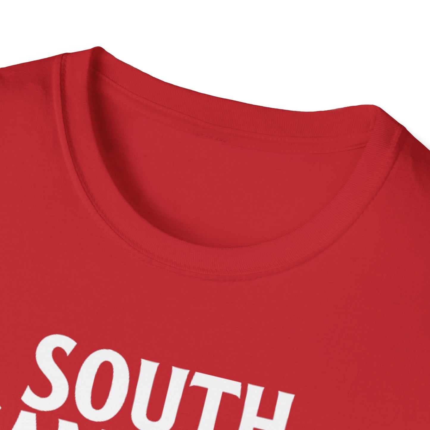 SOUTH CAMERON, We Support Our Own 2, Hardcore Local White Leaf T-Shirt, Softstyle Graphic Tee, Unisex Casual Wear, Support Local Merch, Gift for Community Lovers Finkz Windsor