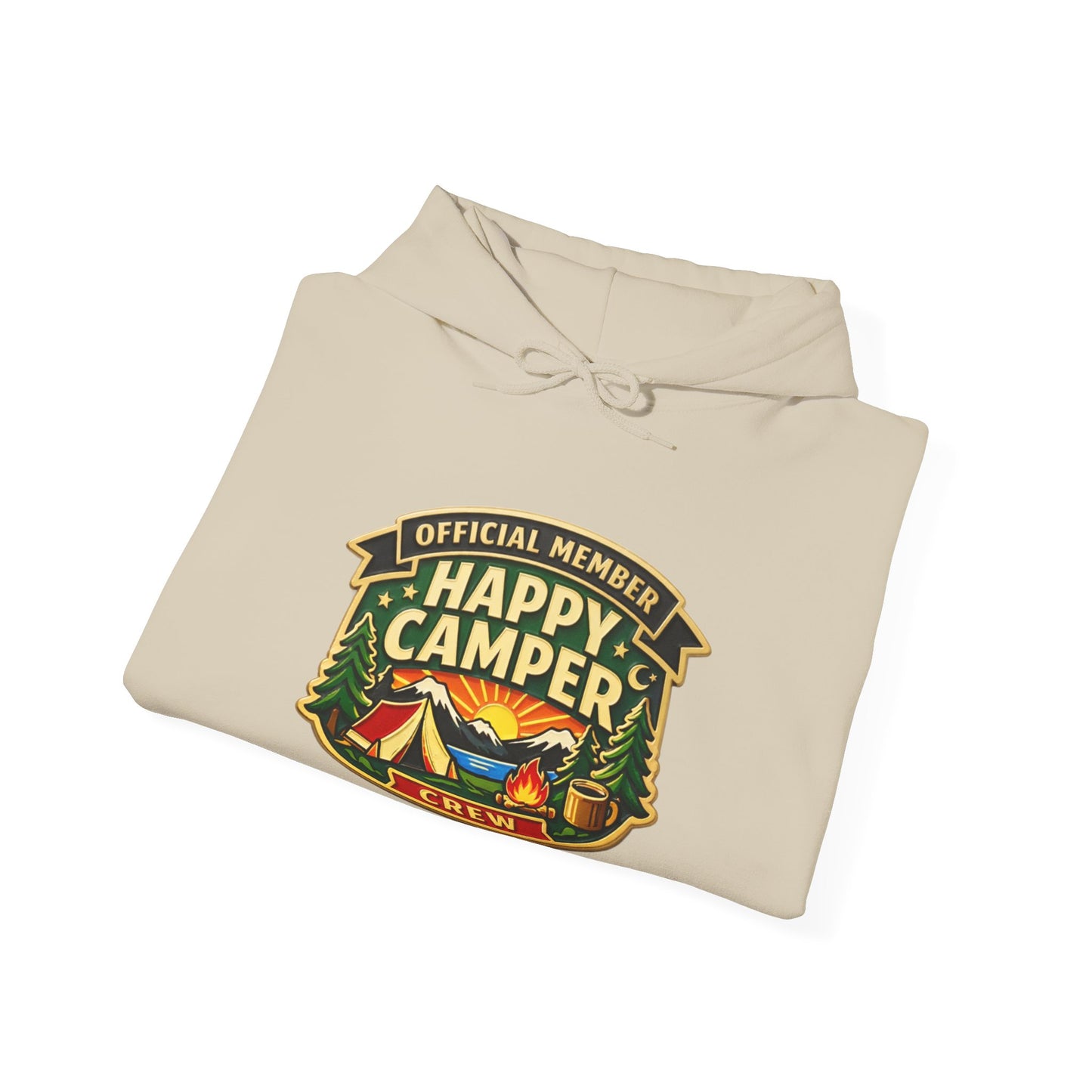 Happy Camper Crew Hoodie – *Official Member Happy Camping Crew - HappyCamperCrew.com