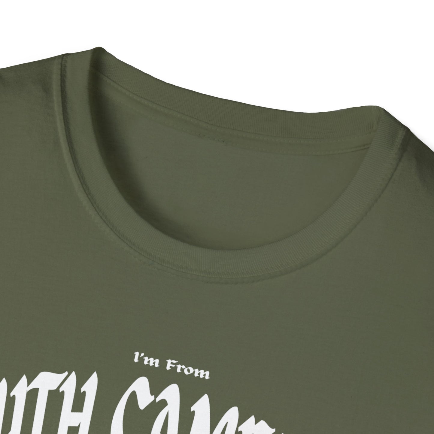 South Cameron Underestimate Gal T-Shirt, c01-n12-s001 Softstyle Graphic Tee, Unisex Casual Wear, Support'n Locals Merch, Gift for Community Lovers.