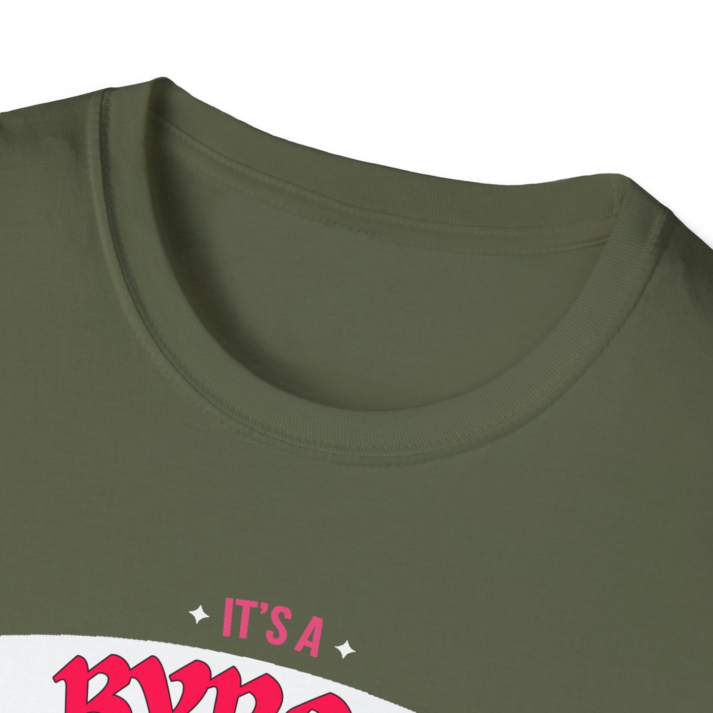 Byron THING T-Shirt, Softstyle Graphic Tee, Unisex Casual Wear, Support'n Locals Merch, Gift for Community Lovers, c02-n02-s003