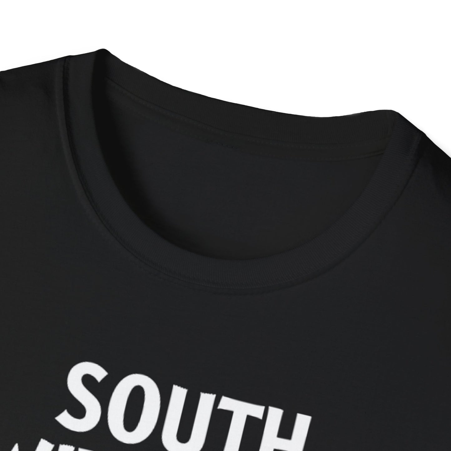SOUTH WINDSOR, We Support Our Own 2, Hardcore Local White Leaf T-Shirt, Softstyle Graphic Tee, Unisex Casual Wear, Support Local Merch, Gift for Community Lovers Finkz Windsor