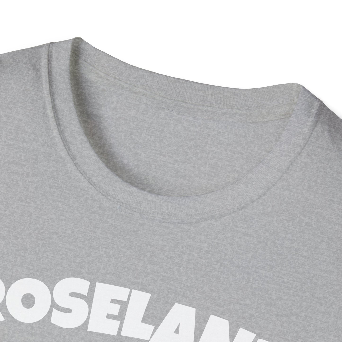 ROSELAND T-Shirt, Softstyle Graphic Tee, Unisex Casual Wear, Support Local Merch, Gift for Community Lovers, Finkz Windsor