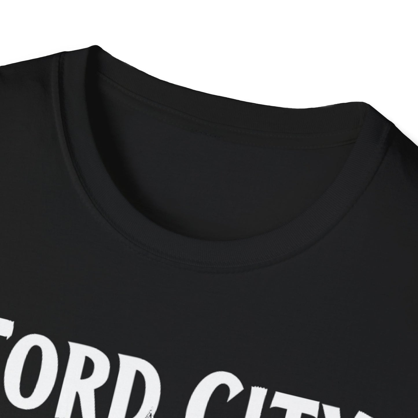 FORD CITY, Rep'n My Hood, Hardcore Local Cool Leaf T-Shirt, Softstyle Graphic Tee, Unisex Casual Wear, Support Local Merch, Gift for Community Lovers FINKZ WINDSOR