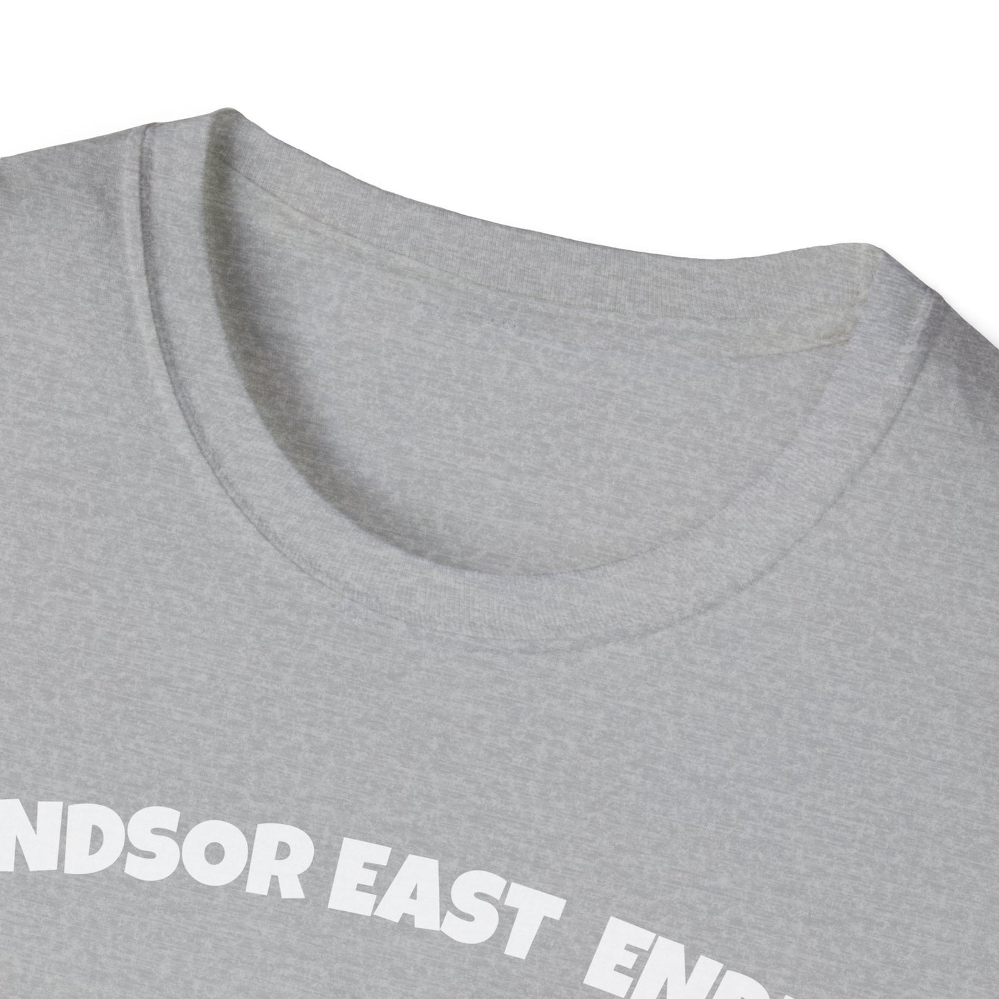 WINDSOR'S EAST ENDER T-Shirt, Softstyle Graphic Tee, Unisex Casual Wear, Support Local Merch, Gift for Community Lovers, Finkz Windsor