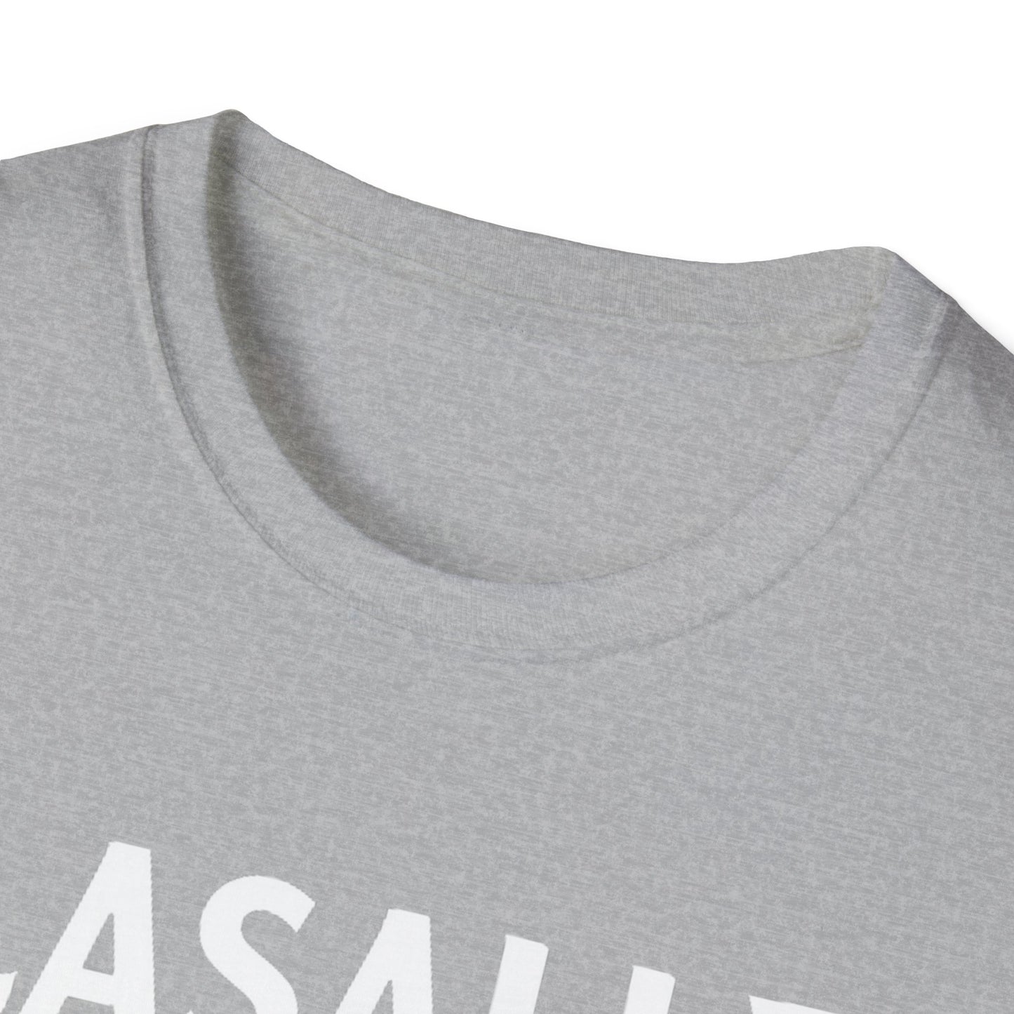 LaSalle Hardcore Local Red Leaf, We Support Our Own, 1 T-Shirt, Softstyle Graphic Tee, Unisex Casual Wear, Support Local Merch, Gift for Community Lovers