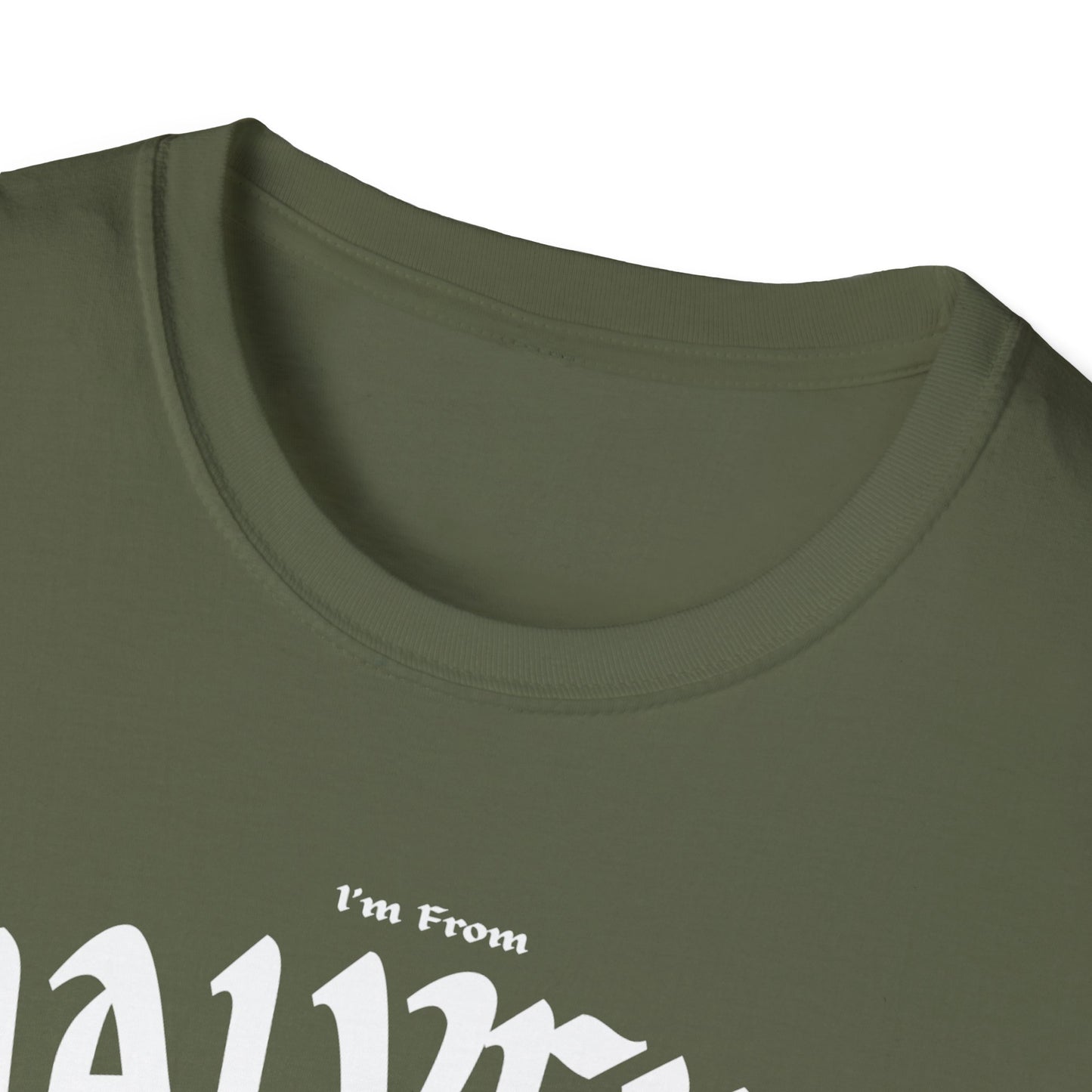 Malvern Underestimate Gal T-Shirt, c06-n04-s001 Softstyle Graphic Tee, Unisex Casual Wear, Support'n Locals Merch, Gift for Community Lovers.