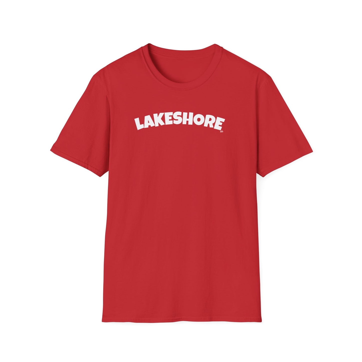 LAKESHORE T-Shirt, Softstyle Graphic Tee, Unisex Casual Wear, Support Local Merch, Gift for Community Lovers, Finkz Windsor