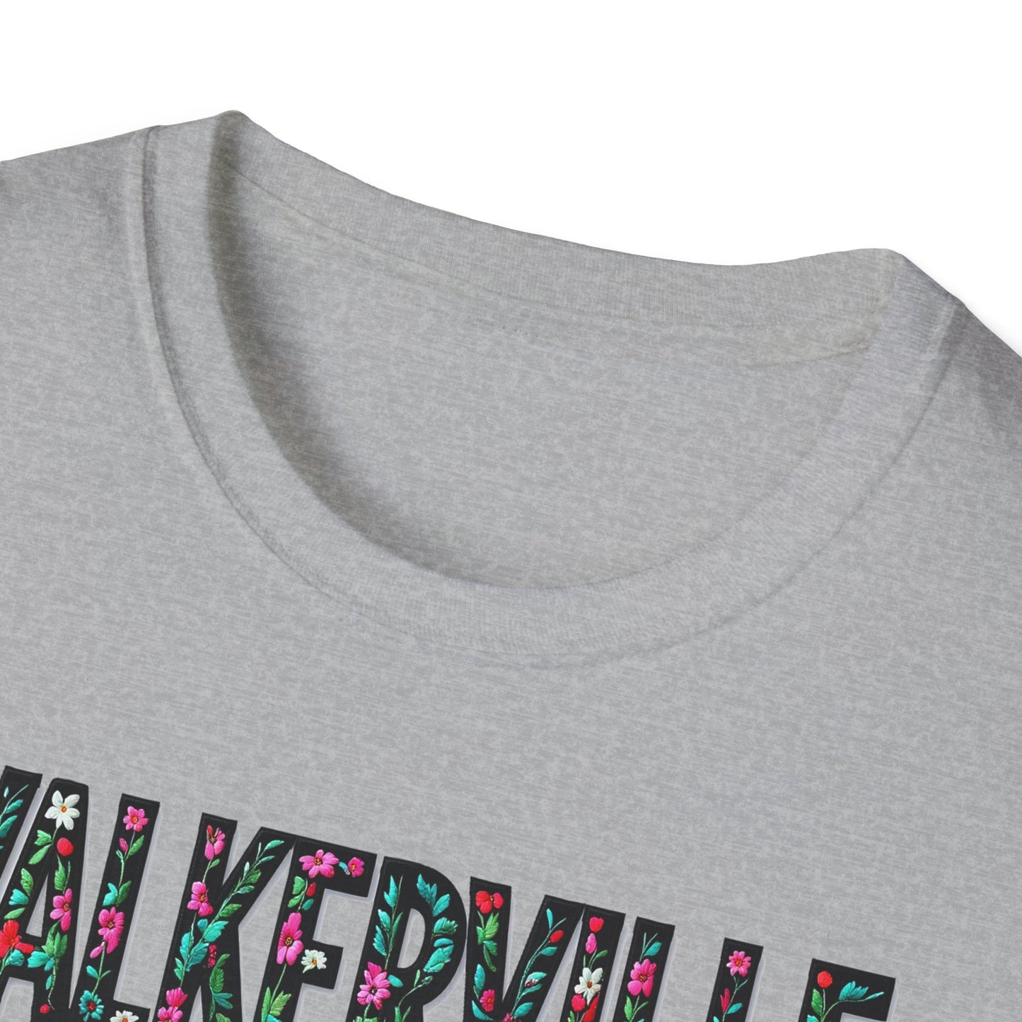 WALKERVILLE Local Gal Flower-Heart T-Shirt, 2 Softstyle Graphic Tee, Unisex Casual Wear, Support Local Merch, Gift for Community Lovers, Finkz WINDSOR