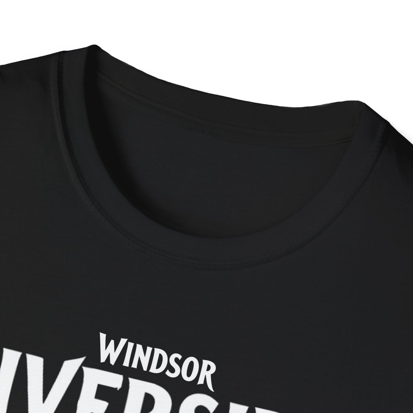 Windsor Riverside Hardcore Local Red Leaf, We Support Our Own, 1 T-Shirt, Softstyle Graphic Tee, Unisex Casual Wear, Support Local Merch, Gift for Community Lovers