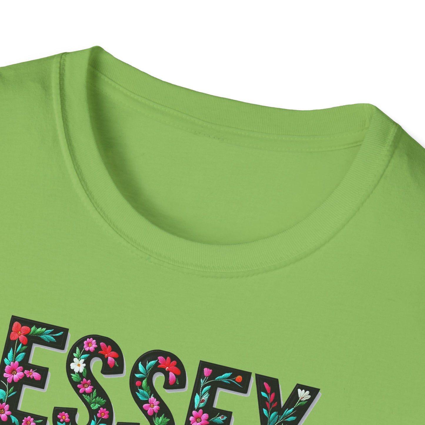 ESSEX Local Gal Flower-Heart T-Shirt, 3 Softstyle Graphic Tee, Unisex Casual Wear, Support Local Merch, Gift for Community Lovers, Finkz WINDSOR