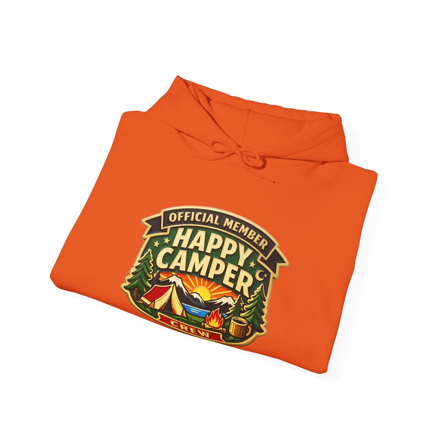 Happy Camper Crew Hoodie – *Official Member Happy Camping Crew Dark - HappyCamperCrew.com