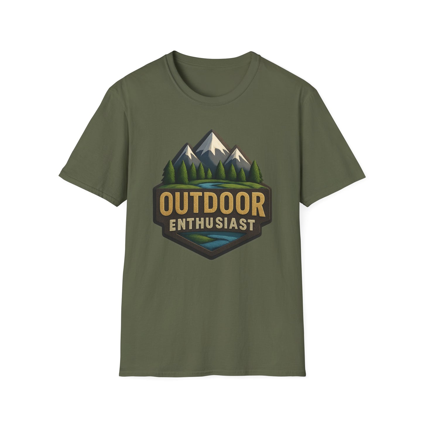 Outdoor Enthusiast T-Shirt, Softstyle, Unisex OutdoorEnthusiast.ca