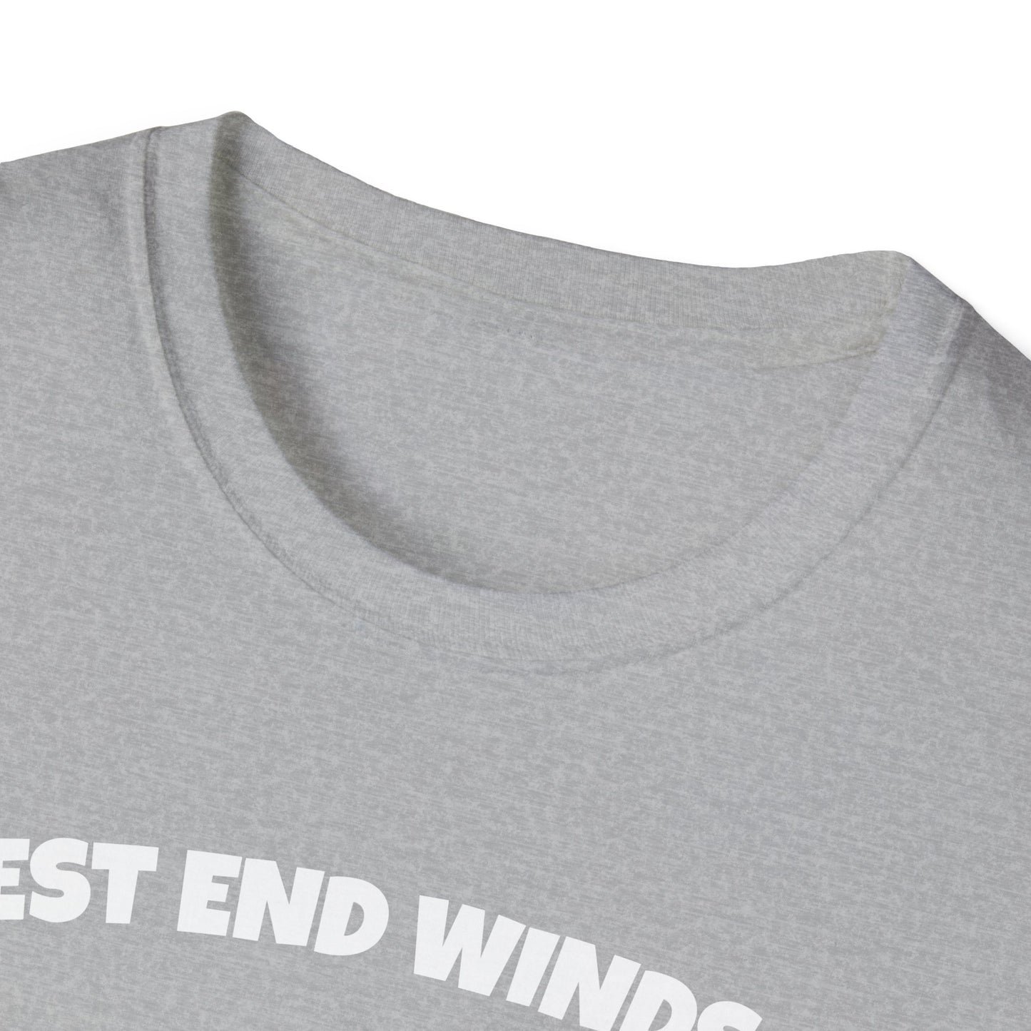WEST END WINDSOR T-Shirt, Softstyle Graphic Tee, Unisex Casual Wear, Support Local Merch, Gift for Community Lovers, Finkz Windsor