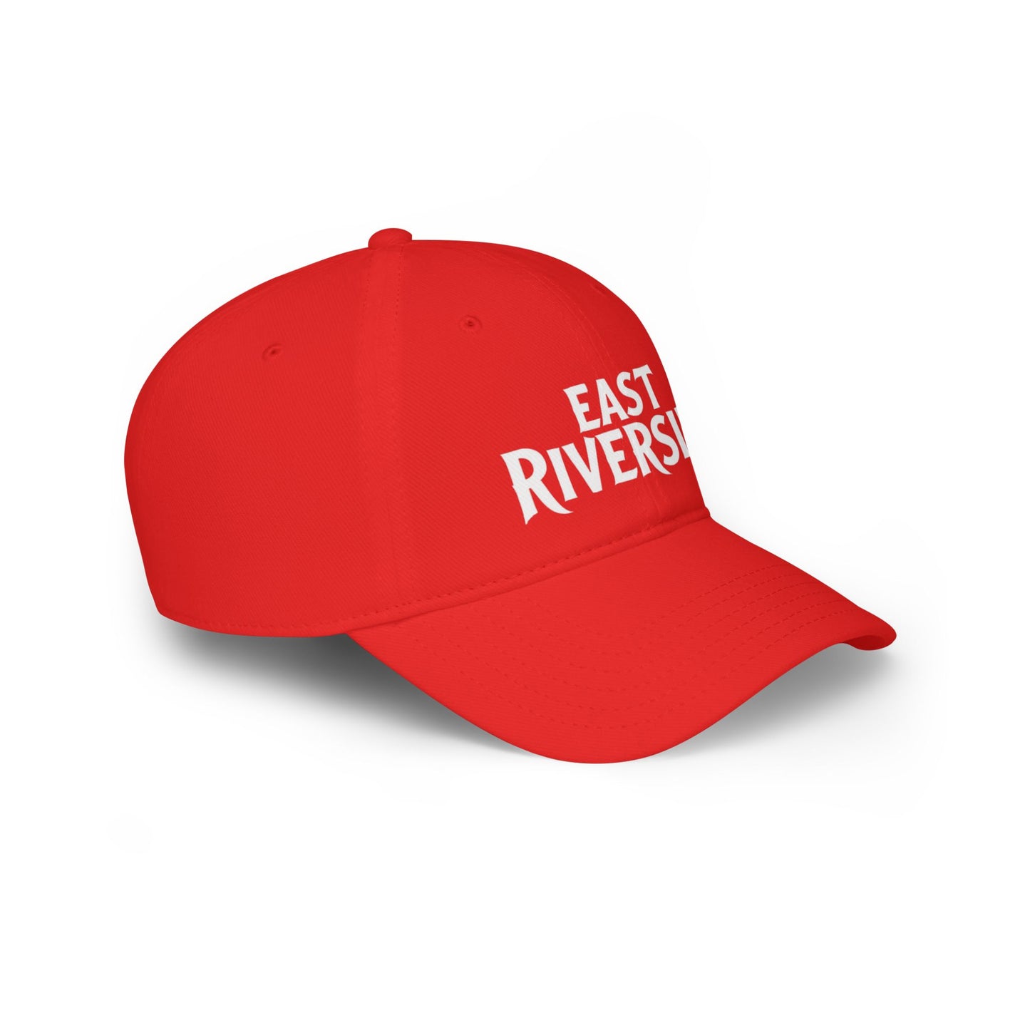 Riverside East Low Profile Baseball Cap - Red Hat for Community Lovers FINKZ WINDSOR