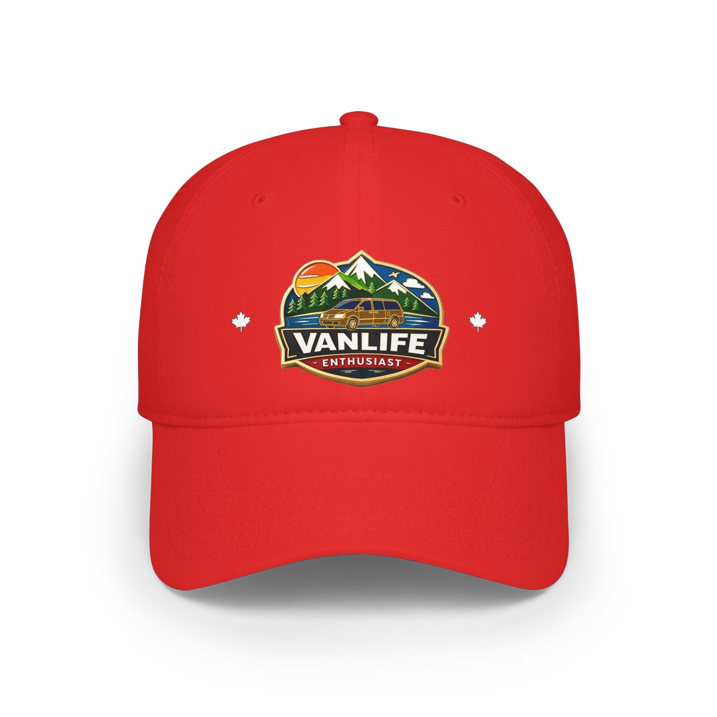 Vanlife Enthusiast White Low Profile Baseball Cap, Adjustable Hat, Outdoor Gear, Casual Style, Gift for Nature Lovers VanLifeEnthusiast.com