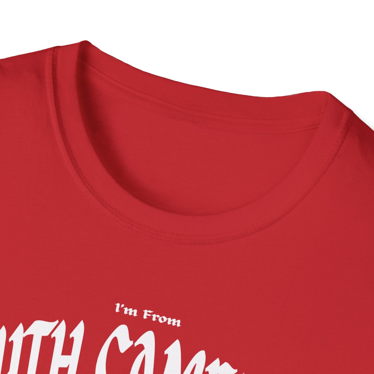 South Cameron Underestimate Gal T-Shirt, c01-n12-s001 Softstyle Graphic Tee, Unisex Casual Wear, Support'n Locals Merch, Gift for Community Lovers.
