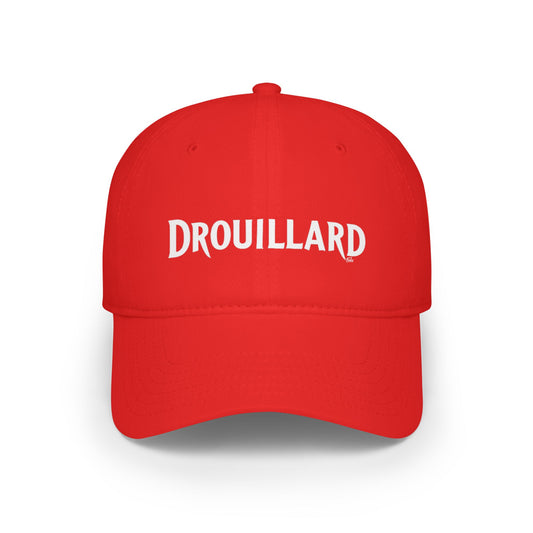 DROUILLARD Low Profile Baseball Cap - Red Hat for Community Lovers FINKZ WINDSOR