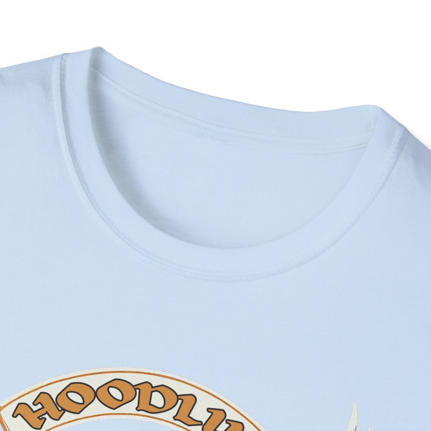 Larentian West Hoodlum University Wings T-Shirt, Softstyle Graphic Tee, Unisex Casual Wear, Support'n Locals Merch, Gift for Community Lovers, c03-n07-s004