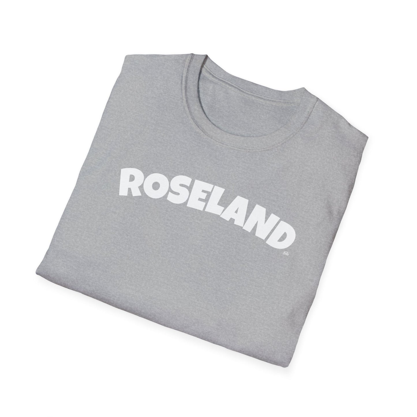 ROSELAND T-Shirt, Softstyle Graphic Tee, Unisex Casual Wear, Support Local Merch, Gift for Community Lovers, Finkz Windsor