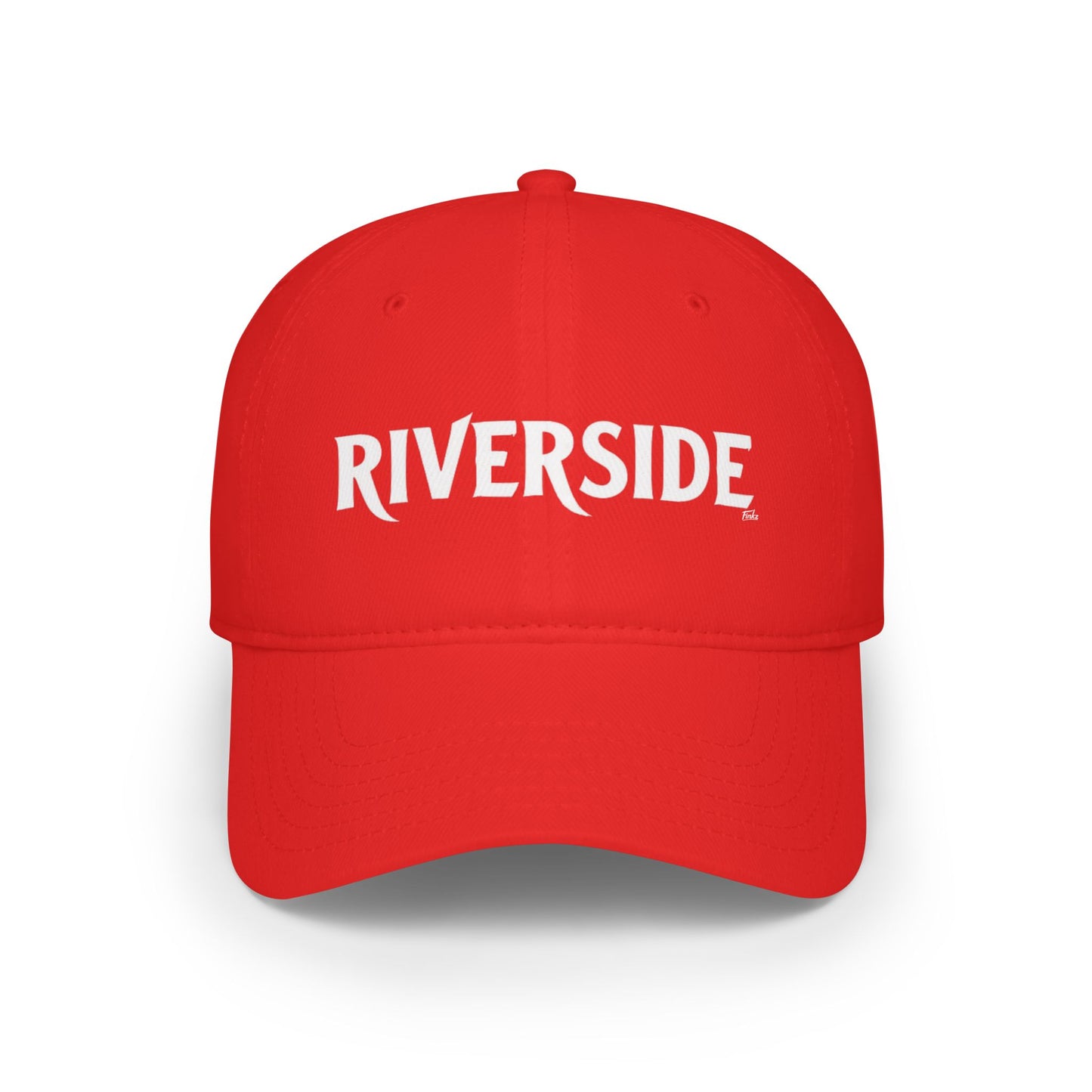 RIVERSIDE Low Profile Baseball Cap - Red Hat for Community Lovers FINKZ WINDSOR