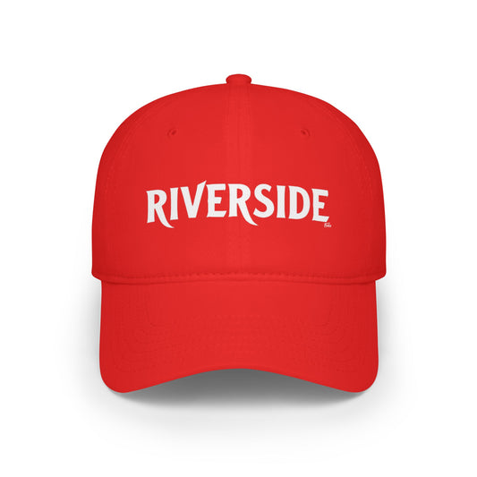 RIVERSIDE Low Profile Baseball Cap - Red Hat for Community Lovers FINKZ WINDSOR