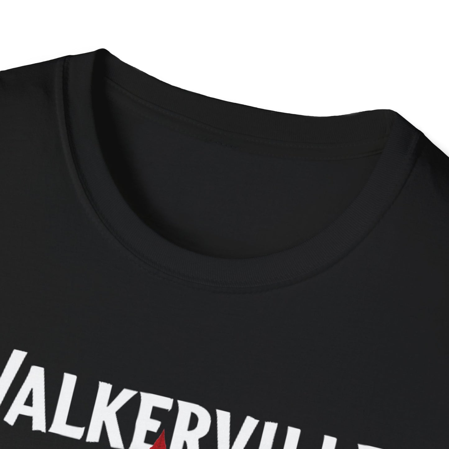 Walkerville Hardcore Local Red Leaf, We Support Our Own, 1 T-Shirt, Softstyle Graphic Tee, Unisex Casual Wear, Support Local Merch, Gift for Community Lovers
