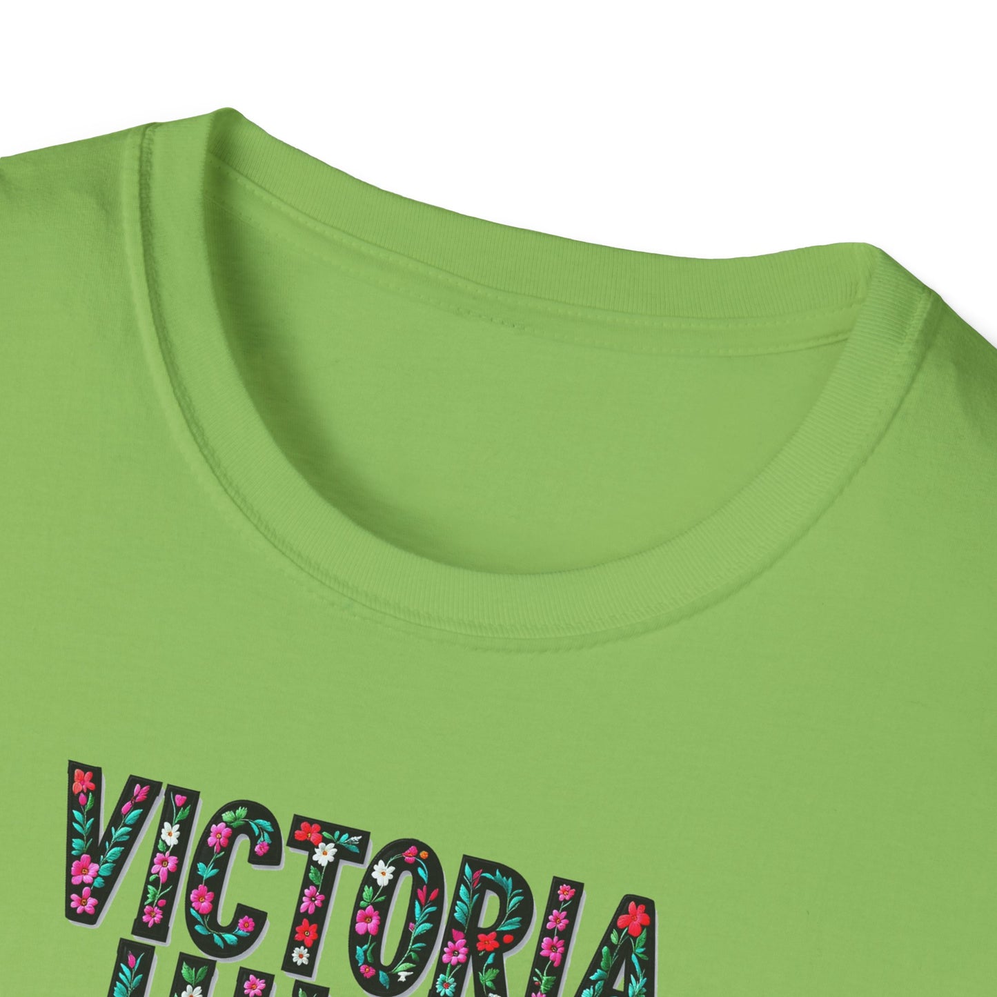 Victoria Hills Local Gal Flower-Heart T-Shirt, c03-n10-s05  Softstyle Graphic Tee, Unisex Casual Wear, Support Local Merch, Gift for Community Lovers, Finkz WINDSOR