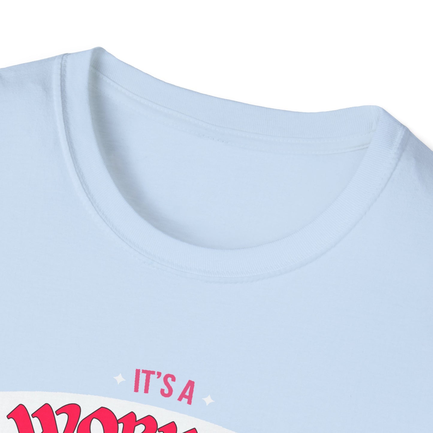 Woburn THING T-Shirt, Softstyle Graphic Tee, Unisex Casual Wear, Support Local Merch, Gift for Community Lovers, c06-n06-s003