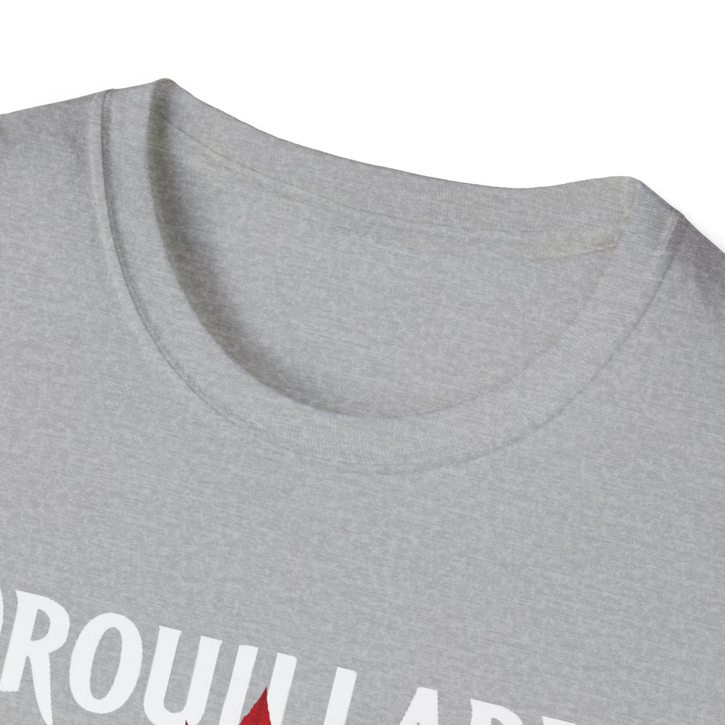 Drouillard Hardcore Local Red Leaf, We Support Our Own, 1 T-Shirt, Softstyle Graphic Tee, Unisex Casual Wear, Support Local Merch, Gift for Community Lovers