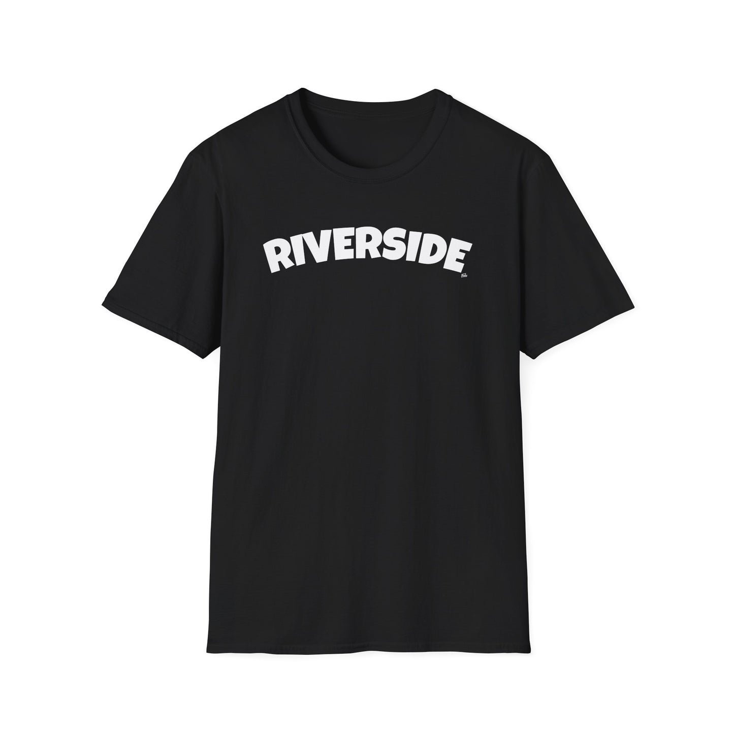 RIVERSIDE T-Shirt, Softstyle Graphic Tee, Unisex Casual Wear, Support Local Merch, Gift for Community Lovers, Finkz Windsor