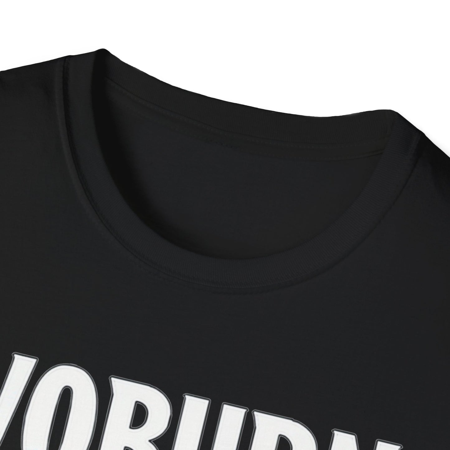 Woburn Hardcore We Support Our Own Red Leaf T-Shirt, c06-n06-s006 Softstyle Graphic Tee, Unisex Casual Wear, Support'n Locals Merch, Gift for Community Lovers.