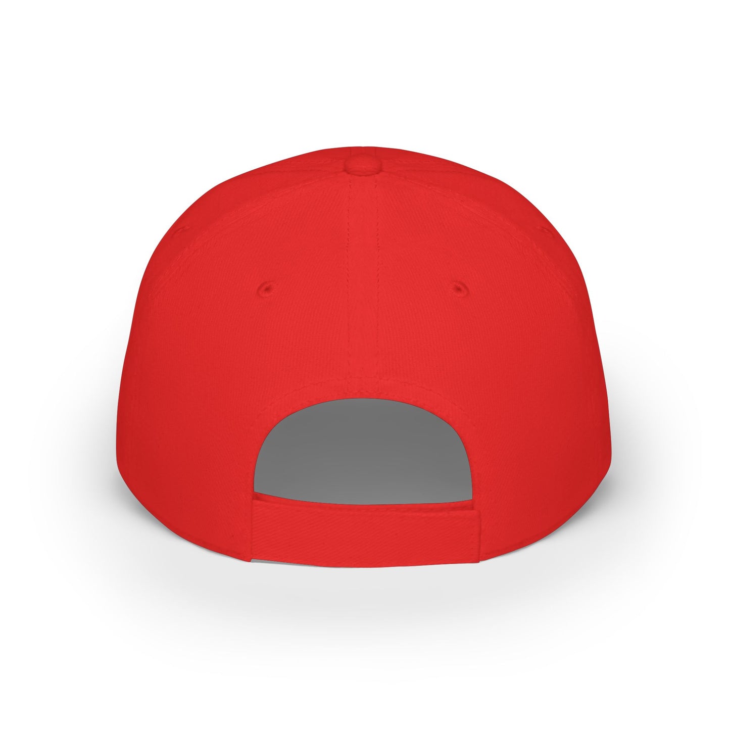 Camping Enthusiast White Low Profile Baseball Cap, Adjustable Hat, Outdoor Gear, Casual Style, Gift for Nature Lovers CampingEnthusiast.com