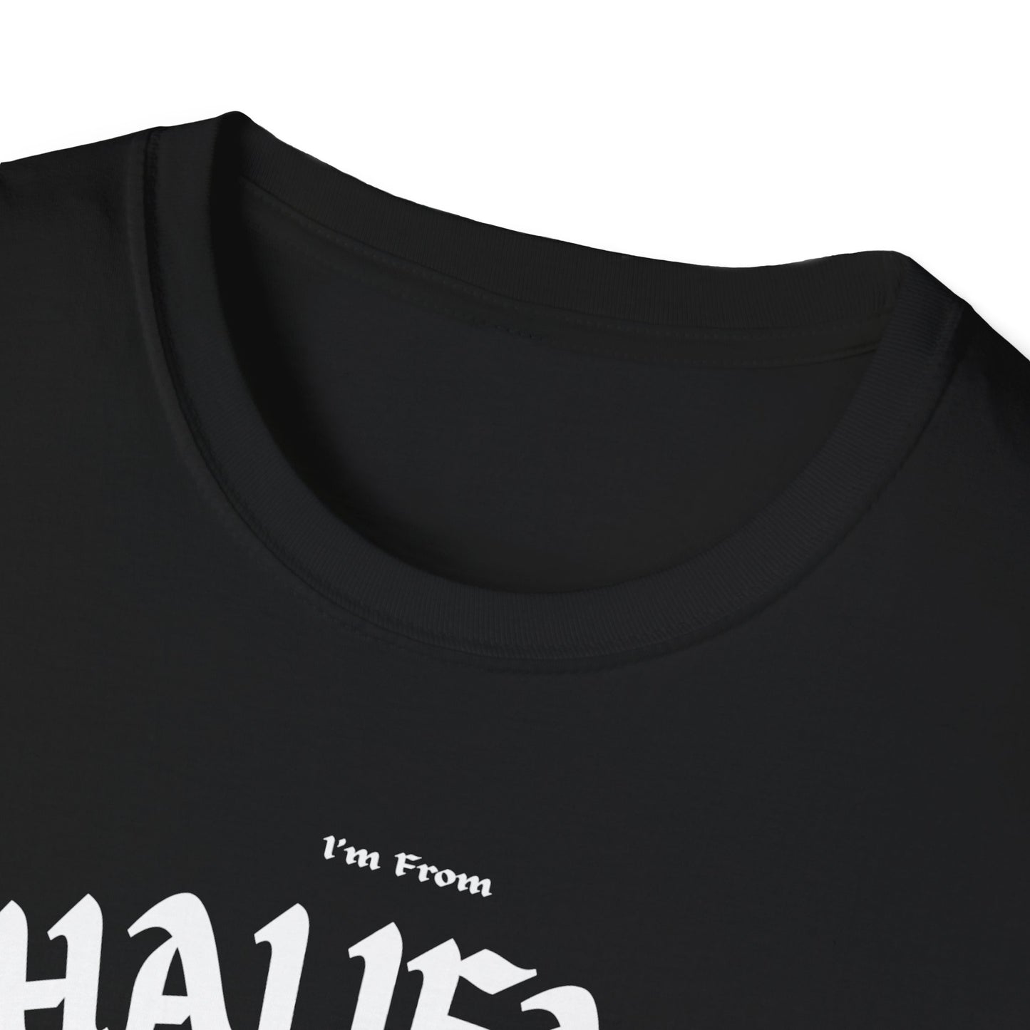 Halifax Underestimate Gal T-Shirt, c008-n00-s001 Softstyle Graphic Tee, Unisex Casual Wear, Support'n Locals Merch, Gift for Community Lovers.