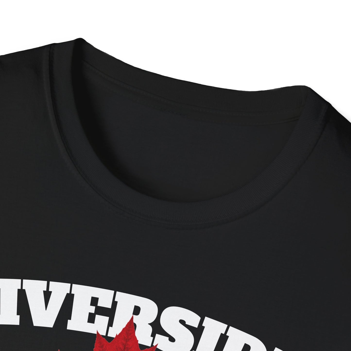 RIVERSIDE Local Gal Red Leaf T-Shirt, Softstyle Graphic Tee, Unisex Casual Wear, Support Local Merch, Gift for Community Lovers, Finkz Windsor