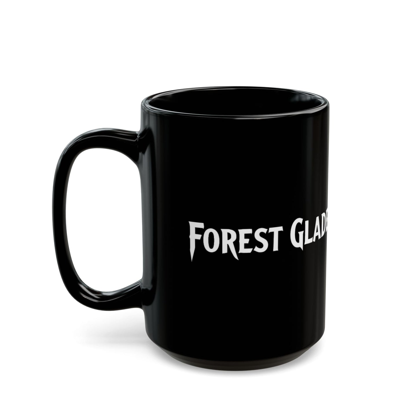 FOREST GLADE LOCAL CRUSADER 6 I Support Locals  Black Mug - 15oz Coffee Cup Finkz Windsor