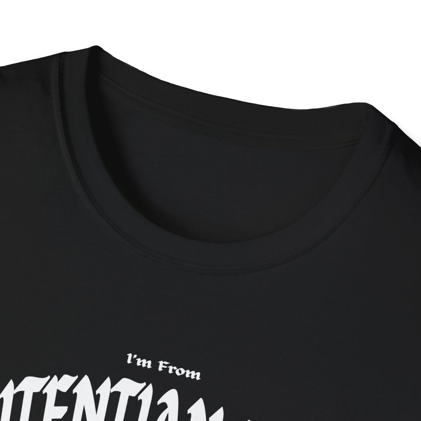 Laurentian West Underestimate Gal T-Shirt, c003-n07-s001 Softstyle Graphic Tee, Unisex Casual Wear, Support'n Locals Merch, Gift for Community Lovers.