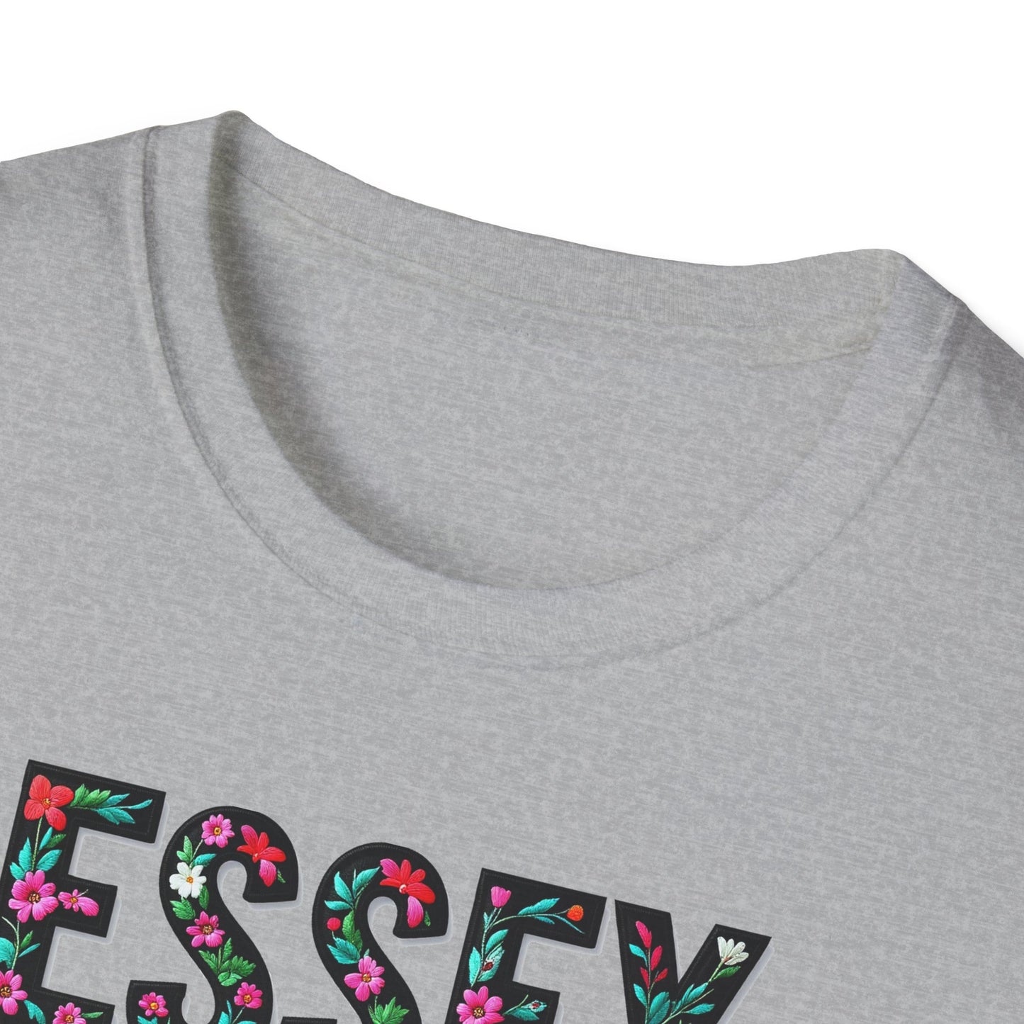 ESSEX Local Gal Flower-Heart T-Shirt, 3 Softstyle Graphic Tee, Unisex Casual Wear, Support Local Merch, Gift for Community Lovers, Finkz WINDSOR