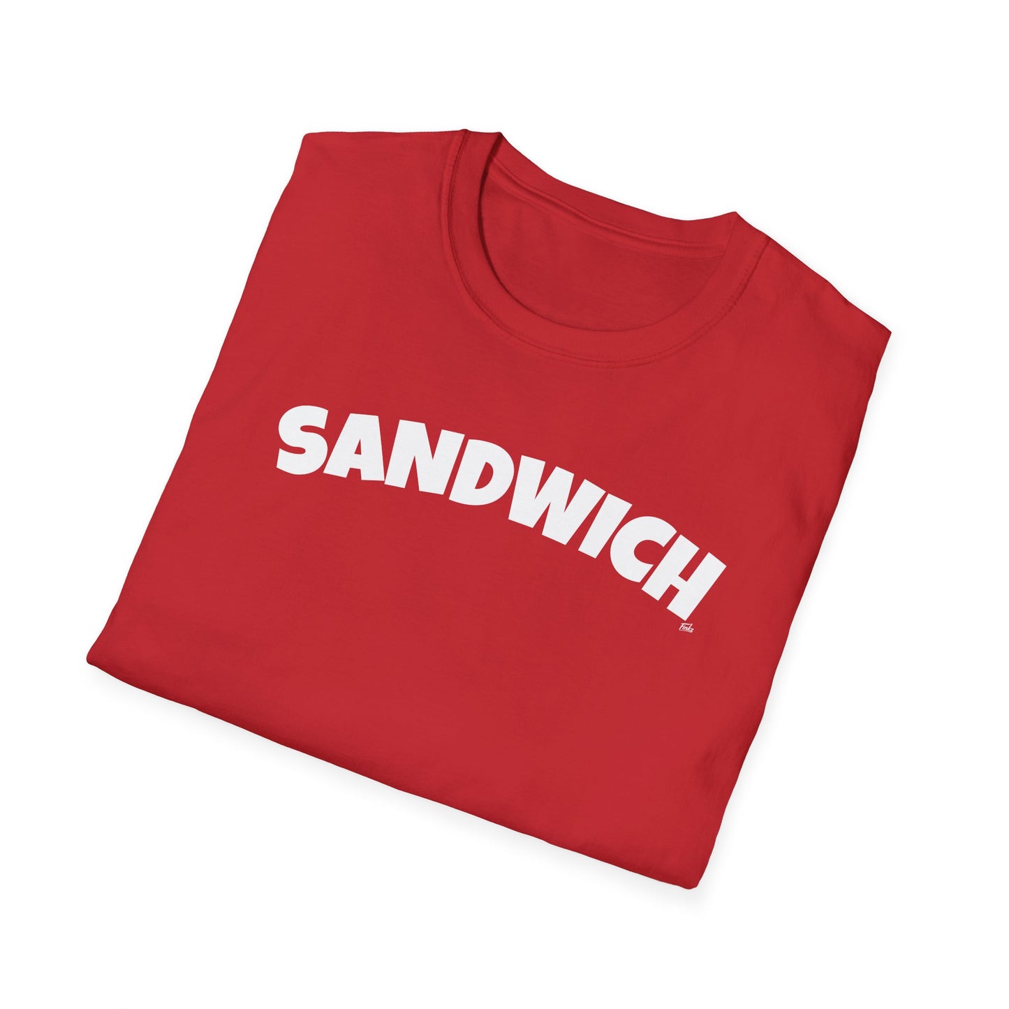 SANDWICH T-Shirt, Softstyle Graphic Tee, Unisex Casual Wear, Support Local Merch, Gift for Community Lovers, Finkz Windsor