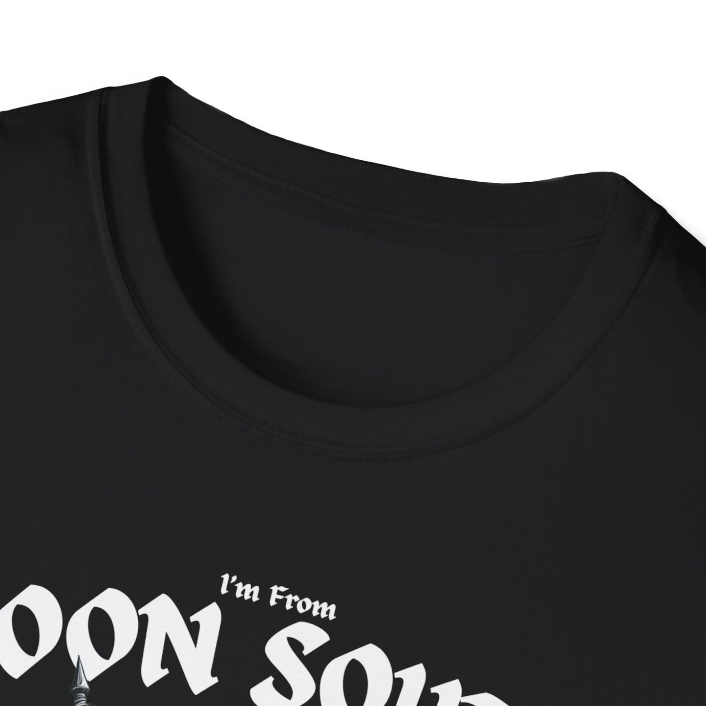 Doon South Underestimate Guy T-Shirt, c03-n02-s002 Softstyle Graphic Tee, Unisex Casual Wear, Support'n Locals Merch, Gift for Community Lovers.