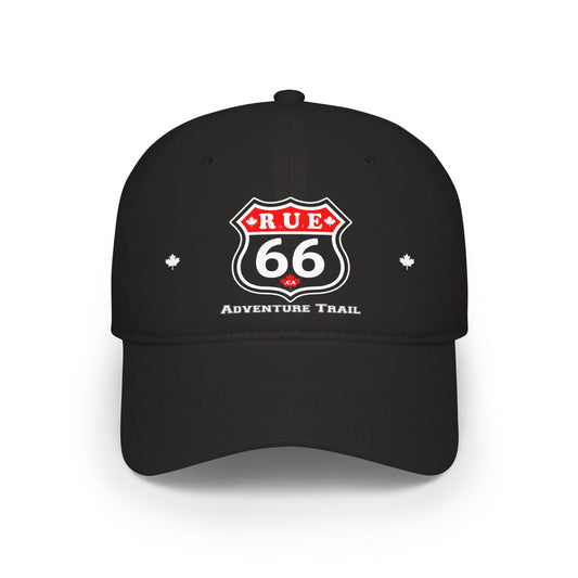 Rue 66 Low Profile Baseball Cap, Adjustable Hat, Outdoor Gear, Casual Style, Gift for Nature Lovers - rue66.ca