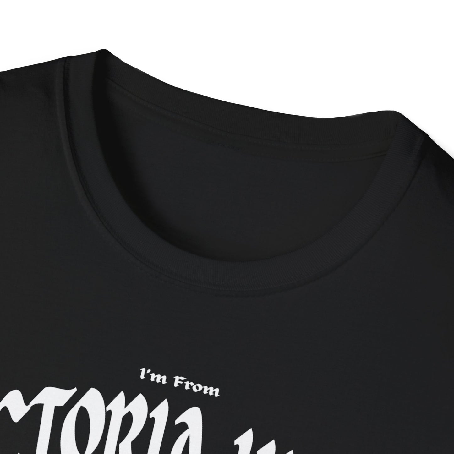 Victoria Hills Underestimate Gal T-Shirt, c03-n10-s001 Softstyle Graphic Tee, Unisex Casual Wear, Support'n Locals Merch, Gift for Community Lovers.