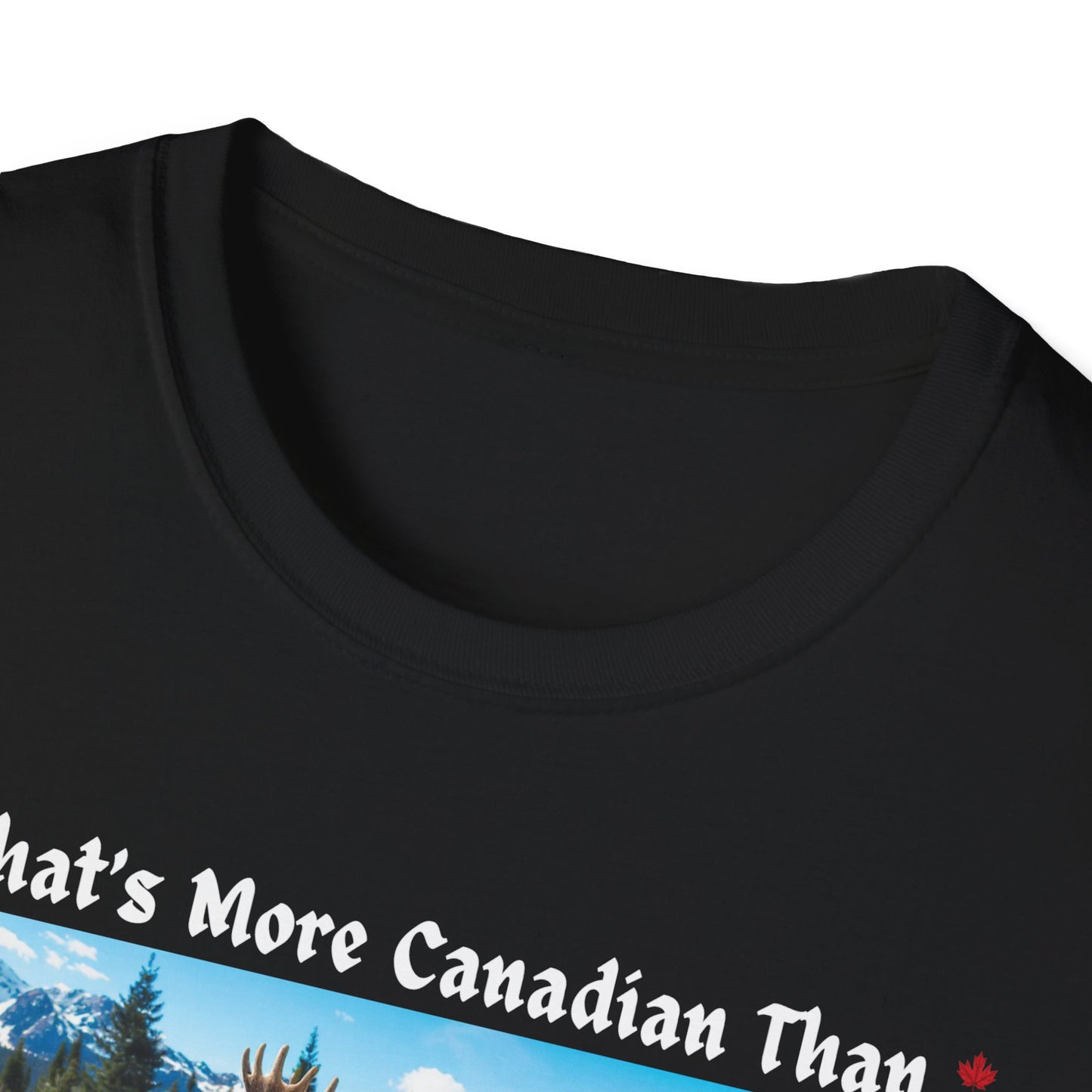 Whats More Canadian than a Beaver, Moose and Canada Goose T-Shirt, Softstyle Graphic Tee, Unisex Casual Wear, Support Local Merch, Gift for Community Lovers, Finkz